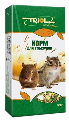 Корм Triol Криспи для всех грызунов 500г Кф-00600