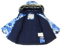 Куртка Huppa размер 92, blue pattern/ navy