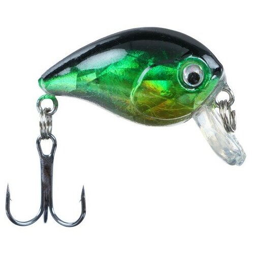 Воблер ТероПром 9549746 Namazu Crystal Crank L-32мм 24 г кренк плавающий 05-10м цвет 12 208₽