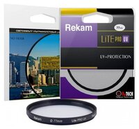 Светофильтр ультрафиолетовый Rekam Lite Pro UV 77 мм