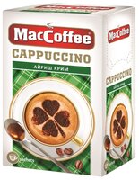 Растворимый кофе MacCoffee Cappuccino Айриш крим, в пакетиках (10 шт.)