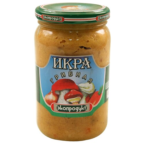 фото Грибное ассорти Экопродукт маринованное икра грибная 340 г