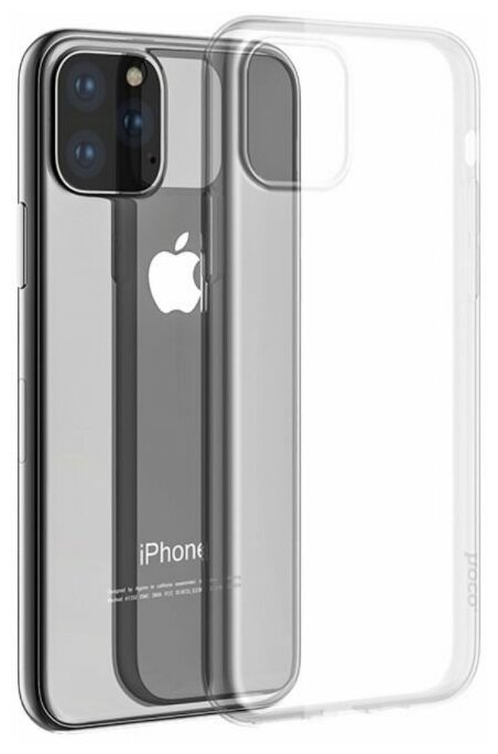 Накладка HOCO Light series TPU case для iPhone 11 Pro прозрачная