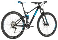 Горный (MTB) велосипед Cube Stereo 120 Race 29 (2019) black/blue 16" (требует финальной сборки)