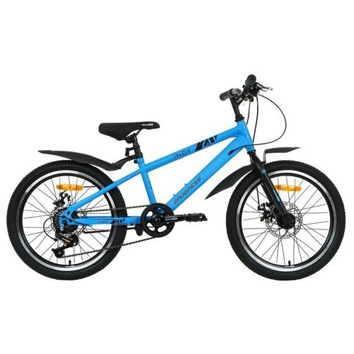 Велосипед 20 Progress Indy MD RUS цвет синий неон размер 105 12826000₽