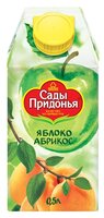 Сок Сады Придонья Яблоко-Абрикос, с крышкой, 1.5 л