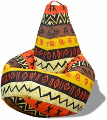 Кресло-мешок PuffMebel ткань жаккард Африкан (размер XL)
