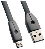 Кабель Remax Knight USB - microUSB (RC-043m) 1 м черный