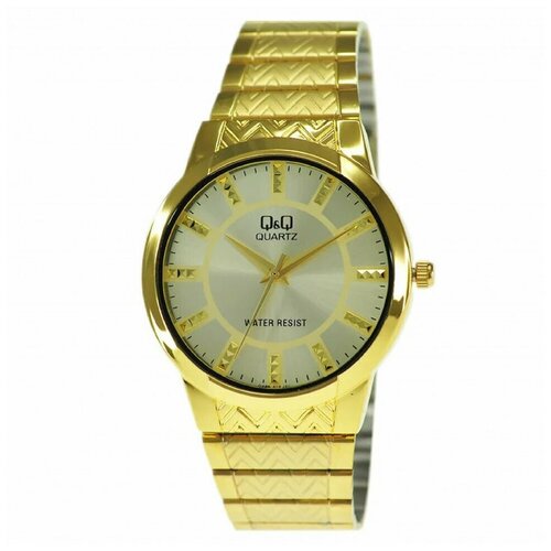 фото Наручные часы q&q q&q мужские наручные часы q&q qa86-010, золотой