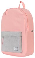 Рюкзак Herschel Classic Mid-Volume 18 pink/grey (peach/light grey crosshatch)