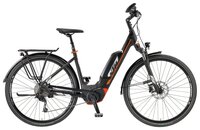 Электровелосипед KTM Macina Fun 9 SI-P5I (2018) black matt/orange/white 20" (требует финальной сборк