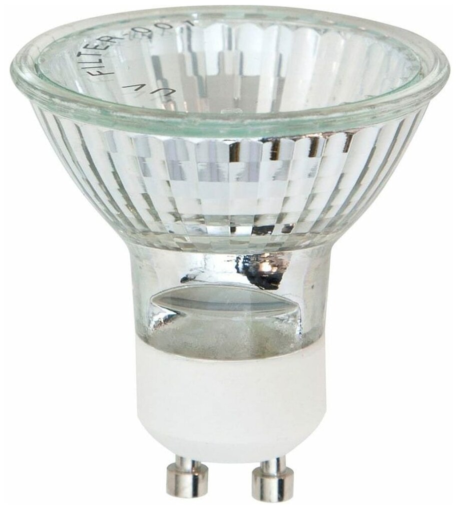 Лампа галогенная (КГЛ) MR16 FERON HB10 арт. 02308, MRG/GU10 50W теплый 230V