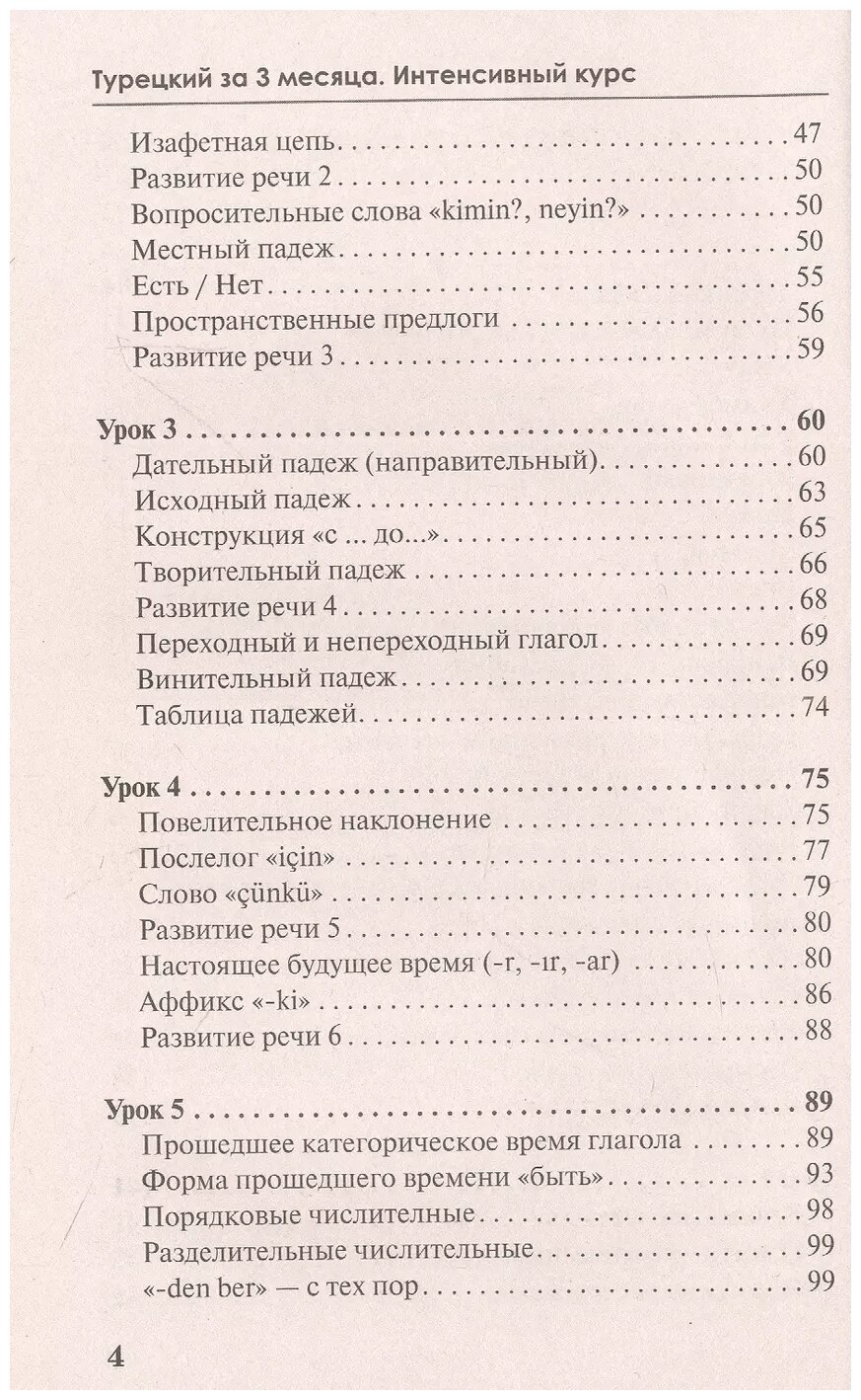 Турецкий язык за 3 месяца. Интенсивный курс - фото №3