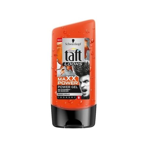 Taft Looks гель для волос Maxx Power Gel, экстрасильная фиксация, 150 мл