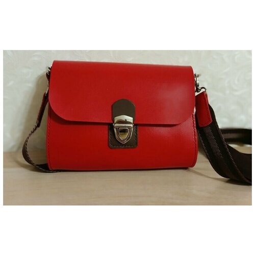 фото Сумка кожаная ручной работы "кармен" likor