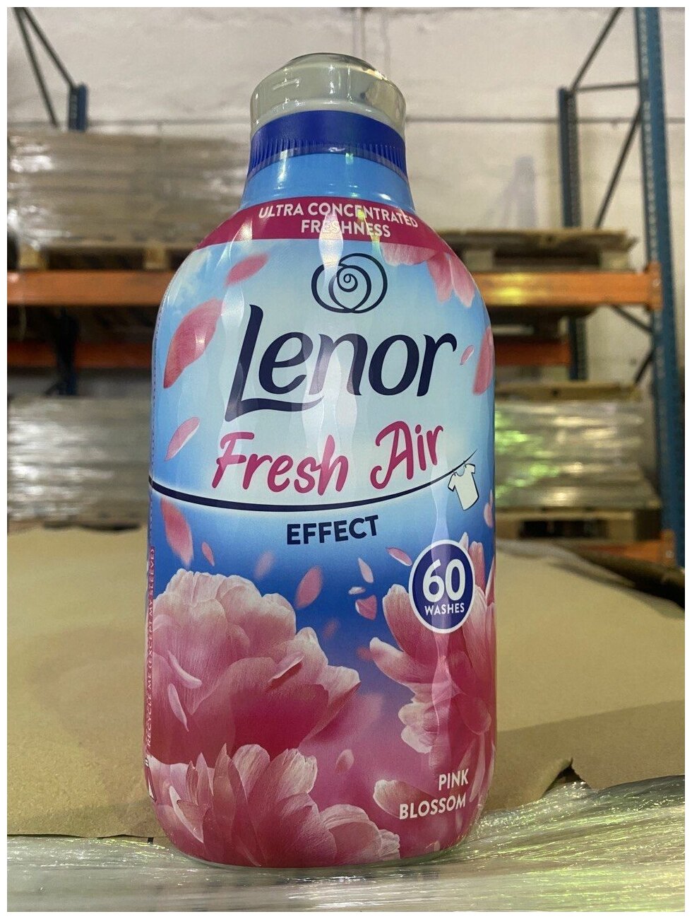 Lenor fresh air pink blossom, кондиционер ополаскиватель Ленор для белья, 840 мл