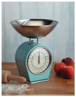 Кухонные весы KitchenCraft Living Nostalgia vintage blue