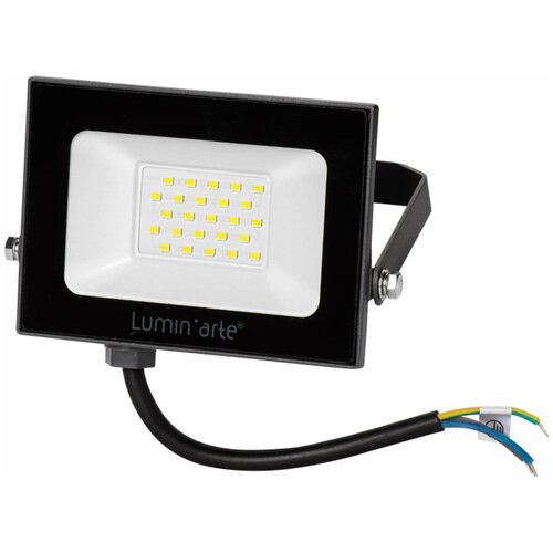 Прожектор светодиодный уличный Luminarte 30 Вт 5700K IP65 холодный белый свет