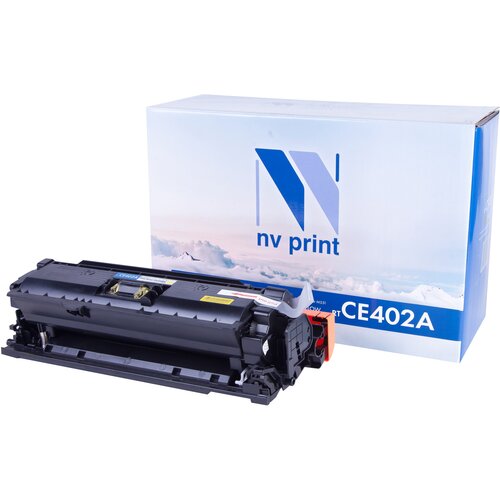 Картридж NV Print совместимый CE402A для HP CLJ Color M551 (желтый) {29893}