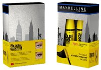 Maybelline набор туши для ресниц Volume Express Colossal 100% Black, 2 шт. черный