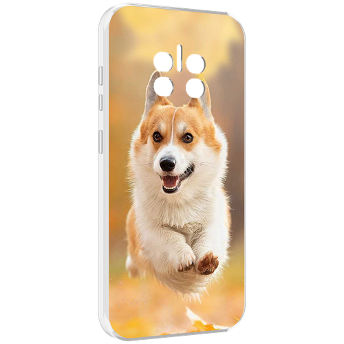 Чехол MyPads когри собака для Doogee V11 задняя-панель-накладка-бампер