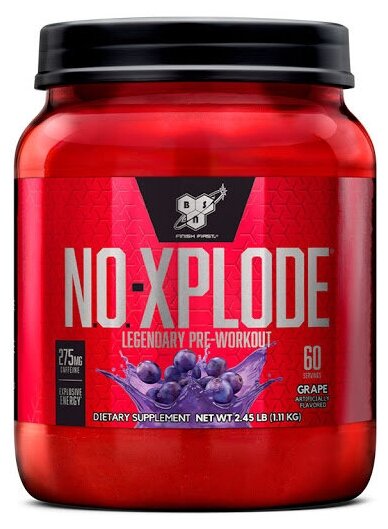 BSN N. O.-Xplode 3.0 (60 порций) (Виноград)