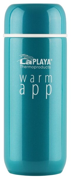 Термос стальной вакуумный суперкомпактный LaPlaya WarmApp blue 0,2 L