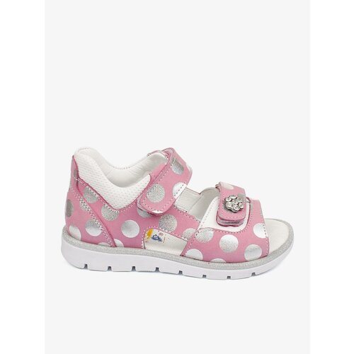 фото Сандалии натуральная кожа, размер 30, розовый m.panda