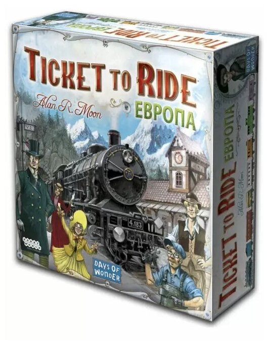 Настольные игры Hobby World Ticket to Ride. Европа