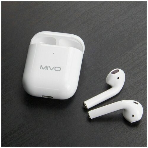 Беспроводные наушники MIVO MT-08 Bluetooth 5.1 с сенсорным управлением / IOS / Android