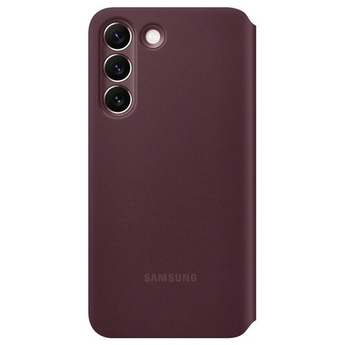 Чехол SAMSUNG EF-ZS901CEEGRU (SCVCoverS901бур) (EF-ZS901CEEGRU), 1 шт. чехол крышка soft clear cover a12 samsung чер ef qa125tbegru