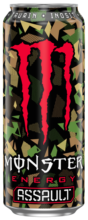 Энергетический напиток Monster Energy 500 ml (Assault) Монстер Энерджи 500 мл (Ассолт) - фотография № 4