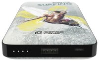 Аккумулятор Sensocase Power Bank SC-10K Surf boy, 10000 mAh серый