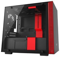 Компьютерный корпус NZXT H200 Black/red