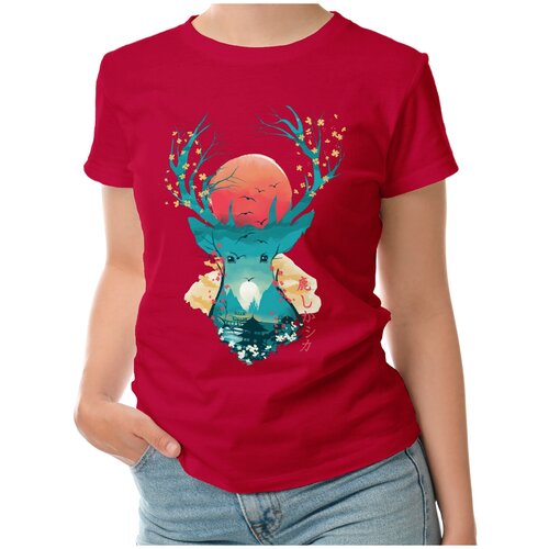 фото Футболка roly, размер l, красный