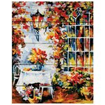DALI Картина по номерам "Столик в саду" 40х50 см (WA029) - изображение