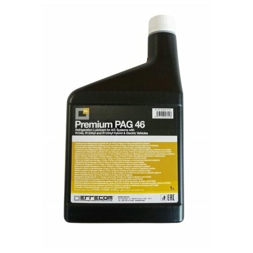 Масло автокондиционерное Premium Errecom PAG 46 1 л 2100₽