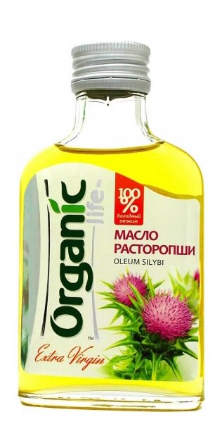 Масло расторопши Organic Altay нерафинированное, 0.1 л