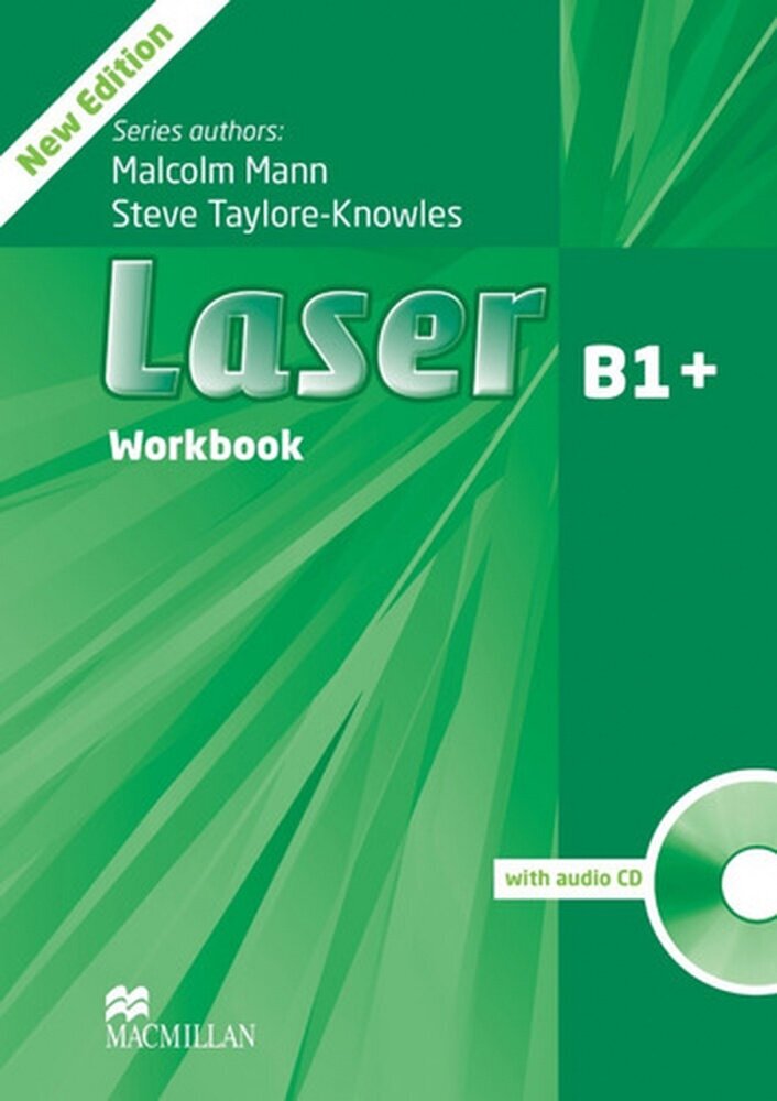 Laser Third Edition B1+ Workbook with Key and CD Pack