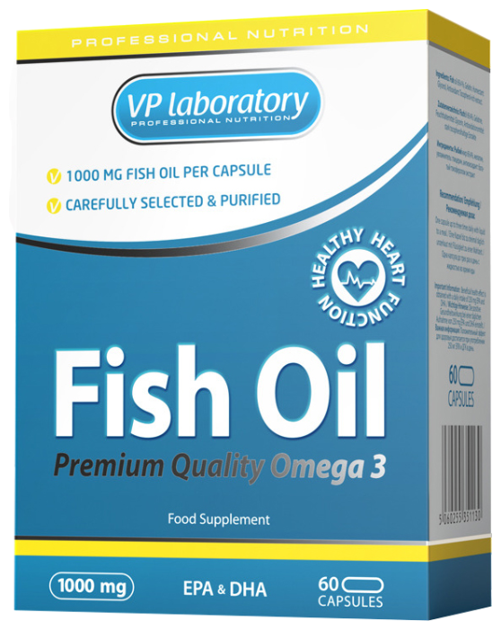 Рыбий жир VP Laboratory Fish Oil (60 капсул)