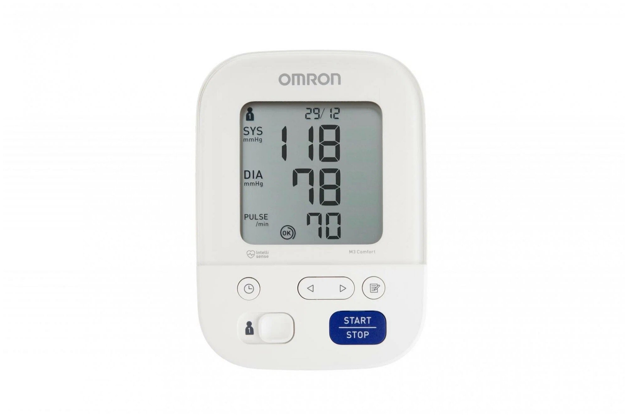 Тонометр Omron M3 Comfort + адаптер + универсальная манжета (HEM-7155-ALRU)