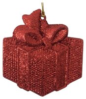 Елочная игрушка Феникс Present Подарок (77941) красный
