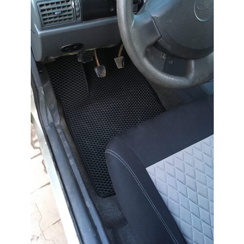 Коврики в салон EVA Daewoo Nexia 1995-2016 г в черныйкант черный 1740₽