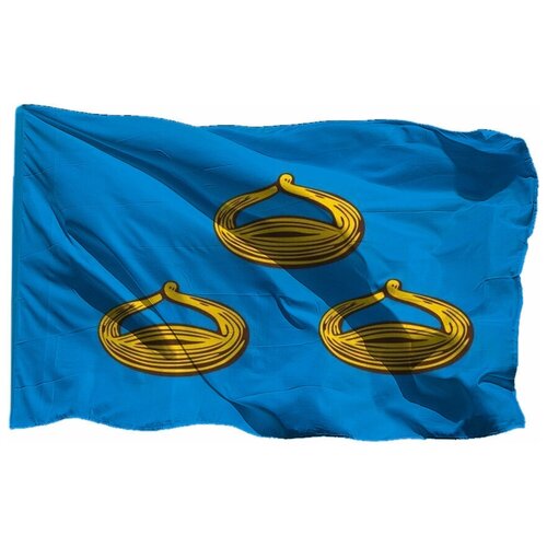 Флаг Мурома на сетке, 100х150 см - для уличного флагштока