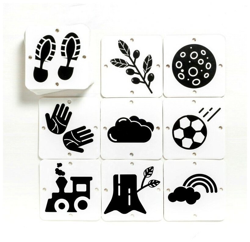 Развивающие картинки для малышей 6 месяцев