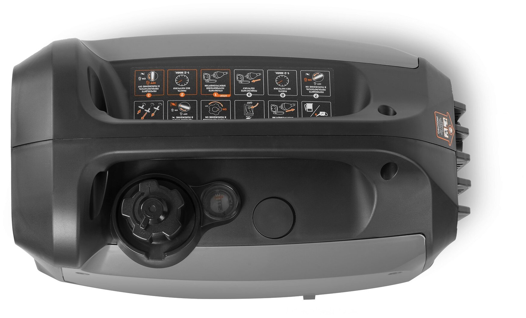 Генератор бензиновый инверторный Daewoo GDA 2500Si (компактный, мощность 2.2 кВт, воздушное охлаждение) - фото №17