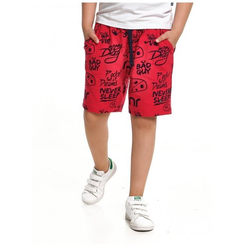 Шорты Mini Maxi, размер 122, красный шорты для мальчиков mini maxi модель 0715 цвет красный размер 92