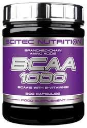 BCAA Scitec Nutrition BCAA 1000 (300 капсул)