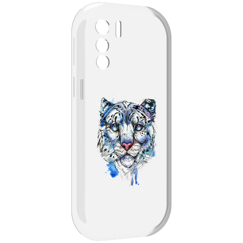 Чехол MyPads водяной тигр для UleFone Note 13P задняя-панель-накладка-бампер