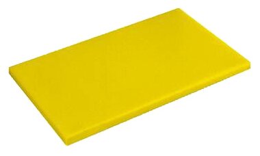 Разделочная доска Paderno 42538, 53х32.5 см, 1 шт., желтый